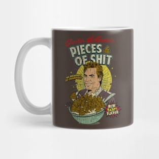 Shooter McGavin's Pieces of Shit for Breakfast Cereal Fresh Design Mug